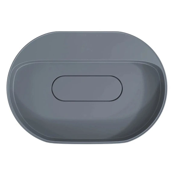 Накладная раковина Uperwood Tanos Quartz 55*40 без отверстия бетон