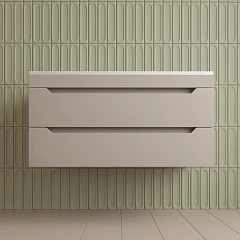Тумба с раковиной Style Line Остин 100 подвесная крем Тумба с раковиной Style Line Остин 100 подвесная крем