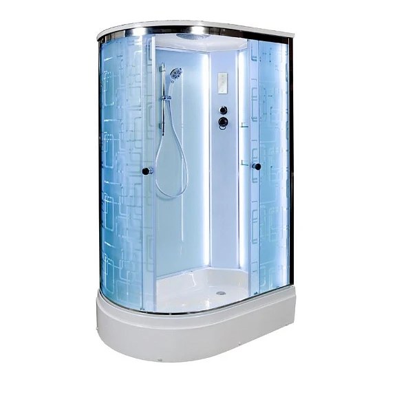 Душевая кабина AvaCan EM3012 120х90х220 R с LED-подсветкой