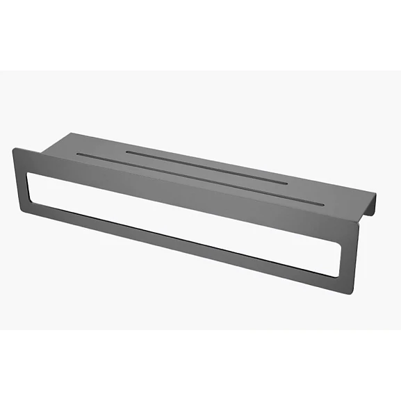 Полка Raglo R340.04.09 с полотенцедержателем графит