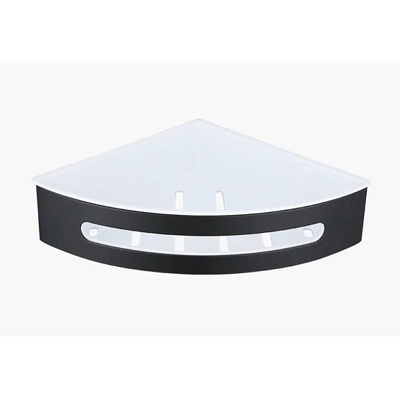 Полка Raglo R340.01.06 угловая черная матовая