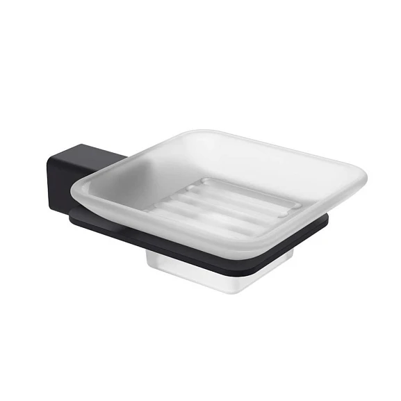 Мыльница Raglo R301.02.06 черная матовая