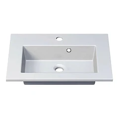 Встраиваемая раковина Uperwood Aurora 51*36 белая глянцевая Встраиваемая раковина Uperwood Aurora 51*36 белая глянцевая