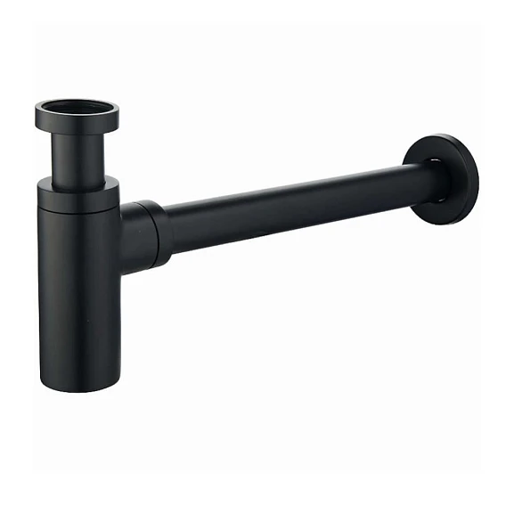 Сифон для раковины Raglo R600.20.06 1 1/4 черный матовый