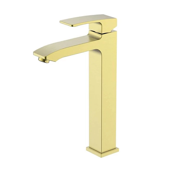 Смеситель Raglo R01.15.03 для раковины золотой сатин