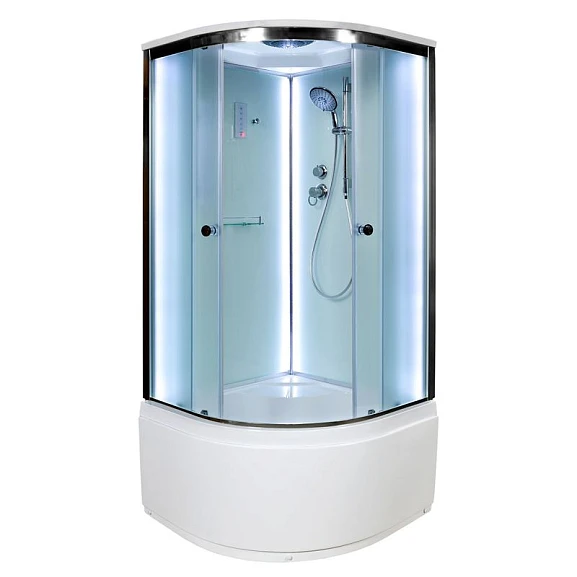 Душевая кабина AvaCan D90S 90х90х220 с LED-подсветкой