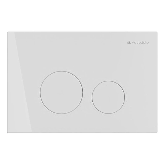 Клавиша смыва Aqueduto Circulo CIR0110 белый глянец