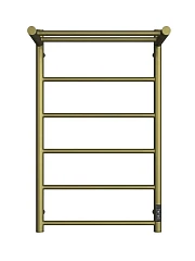 Электрический полотенцесушитель Двин Fj neo 50*80 L/R состаренная бронза полуглянец