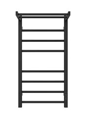 Электрический полотенцесушитель Двин Fs Plaza Neo 40*80 L/R черный матовый