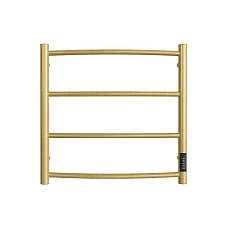 Электрический полотенцесушитель Двин R neo 50*60 L/R золотой матовый