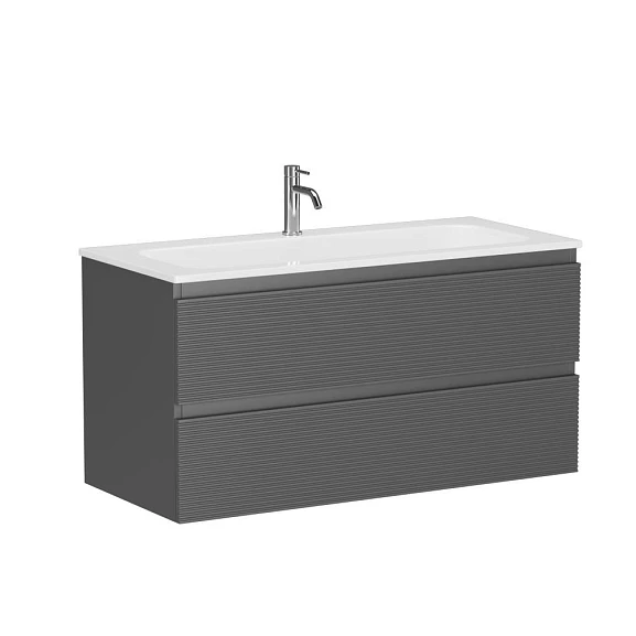 Тумба под раковину Sancos Folk 100 Grey soft