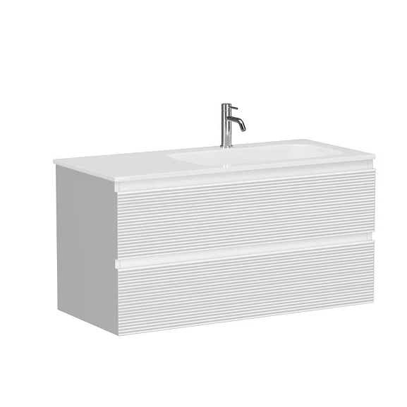 Тумба с раковиной Sancos Folk 100 Bianco R