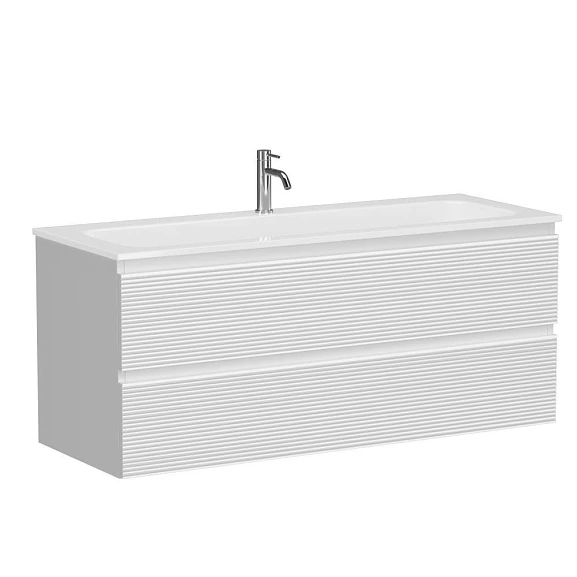 Тумба с раковиной Sancos Folk 120 Bianco