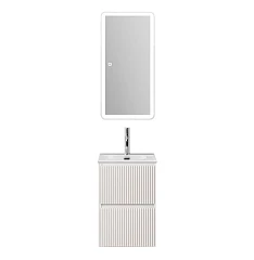 Комплект мебели BelBagno Uno-Mini 40 Bianco Opaco