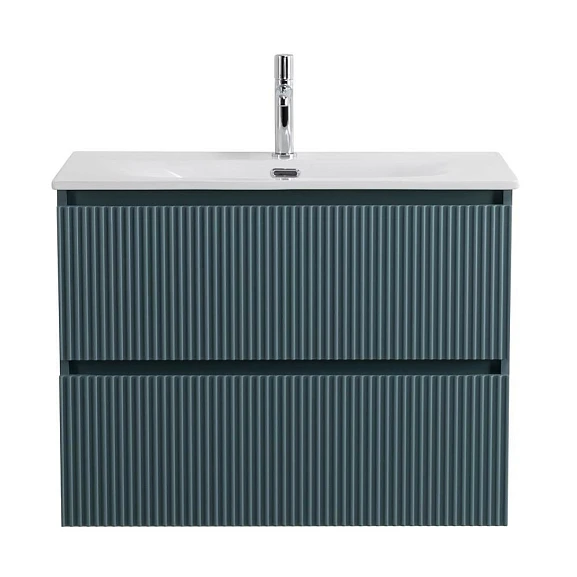 Тумба под раковину BelBagno Uno-Mini 90 голубая матовая