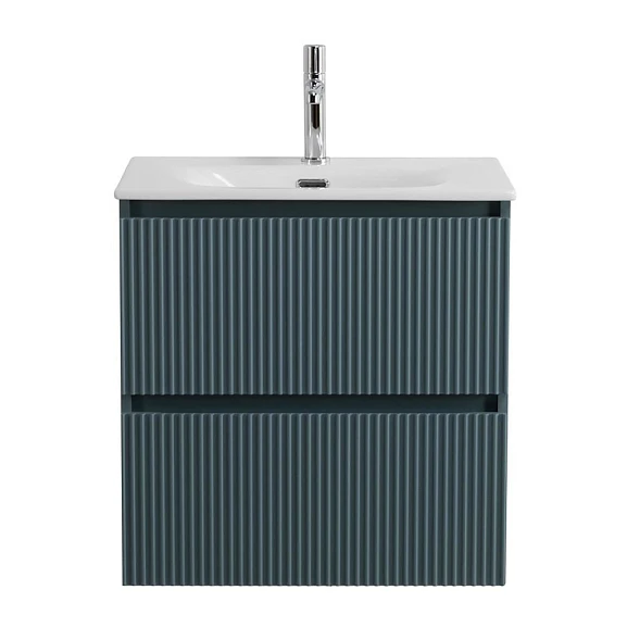 Тумба под раковину BelBagno Uno-Mini 50 голубая матовая