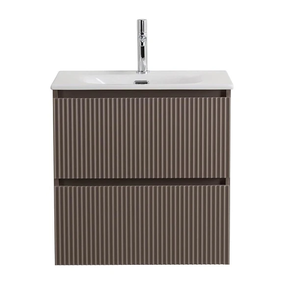 Тумба с раковиной BelBagno Uno-Mini 50 бежевая матовая