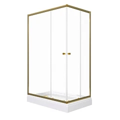 Душевое ограждение Triton Вента-Голд 120*80*202 L/R с поддоном