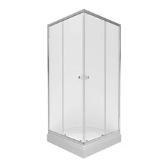 Душевое ограждение Triton Вента-Хром Вельвет 90*90*202 с поддоном