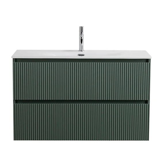 Тумба под раковину BelBagno Uno 100 еловая матовая с двумя ящиками