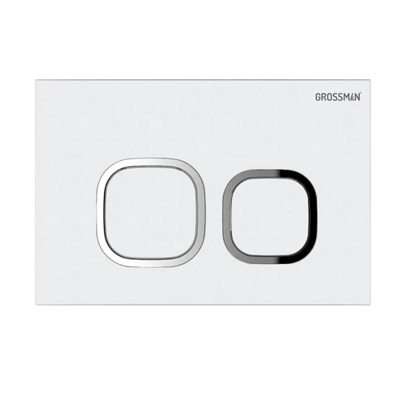 Клавиша смыва Grossman Cosmo 700.K31.02.000.000 белый глянец
