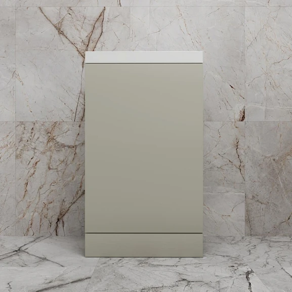 Тумба с раковиной Style Line Моно 50 L/R санд серая галька
