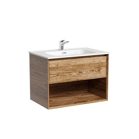 Тумба с раковиной Sancos Marmi 1.0 70 дуб чарльстон