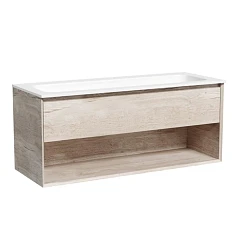 Тумба с раковиной Sancos Marmi 1.0 120 дуб галифакс натуральный