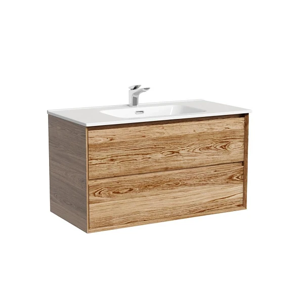 Тумба с раковиной Sancos Marmi 2.0 90 дуб чарльстон