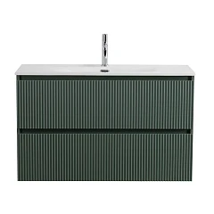 Тумба с раковиной BelBagno Uno 120 еловая матовая с двумя ящиками