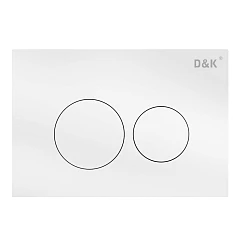 Клавиша смыва D&K Bayern DB1529016.2 белая для системы инсталляции DI8050127 Клавиша смыва D&K Bayern DB1529016.2 белая для системы инсталляции DI8050127