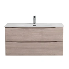 Тумба под раковину BelBagno Marino-Cer-N 100 Rovere Grigio