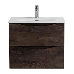 Тумба с раковиной BelBagno Marino-Cer-Mini 60 Rovere Nature Grigio