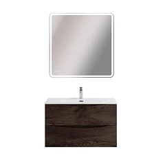 Комплект мебели BelBagno Marino-Cer-N 80 Rovere Nature Grigio Комплект мебели BelBagno Marino-Cer-N 80 Rovere Nature Grigio