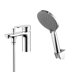 Смеситель на борт ванны Aquatek Ника AQ1844CR на 1 отверстия