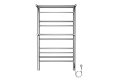 Электрический полотенцесушитель Aquatek Альфа П10 50*90 quick touch с полкой