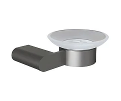 Мыльница Knotlor Bliss SD102GM вороненая сталь