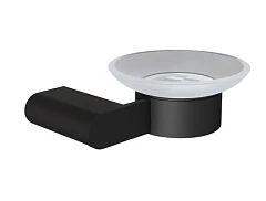 Мыльница Knotlor Bliss SD102BL черная матовая