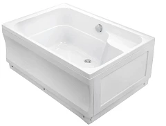 Душевой поддон-ванна WEMOR 120/80/50 S 120*80*50 прямоугольная