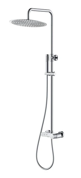 Душевая стойка Boheme Stick 128-CRCR.2 с изливом хром, ручка Touch