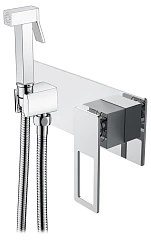 Гигиенический душ со смесителем Boheme Q 147-CRCR скрытый монтаж хром