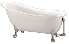 Акриловая ванна BelBagno BB06 155х76 ножки хром (комплект) Акриловая ванна BelBagno BB06 155х76 ножки хром (комплект)
