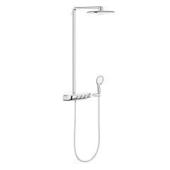 Душевая стойка Grohe Rainshower SmartControl 26250LS0 с термостатом хром/белый