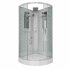 Душевая кабина Niagara Luxe NG-7715WBK 90х90х210 без крыши