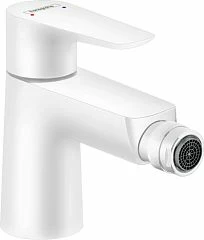 Смеситель Hansgrohe Talis E 71720700 для биде с донным клапаном белый матовый