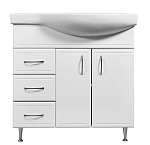 Тумба с раковиной Stella Polar Концепт 80 L Тумба с раковиной Stella Polar Концепт 80 L