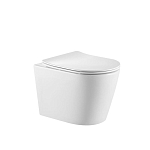 Подвесной унитаз Triton-Pro Verso VO-0832 36,5*52 безободковый с крышкой-сиденьем микролифт Slim Подвесной унитаз Triton-Pro Verso VO-0832 36,5*52 безободковый с крышкой-сиденьем микролифт Slim