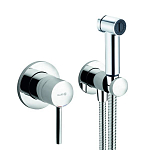 Гигиенический душ со смесителем Kludi Bozz 389980576 скрытый монтаж хром