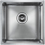 Кухонная мойка Paulmark Lassan PM304444-BS 44*44 сталь Кухонная мойка Paulmark Lassan PM304444-BS 44*44 сталь