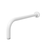 Верхний излив для душа WasserKRAFT A146 белый, покрытие Soft-touch